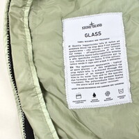 Stone Island green glass hooded jacket XL