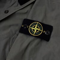 Stone Island green micro reps hooded parka XL