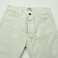 Stone Island X Supreme white cord pants 30