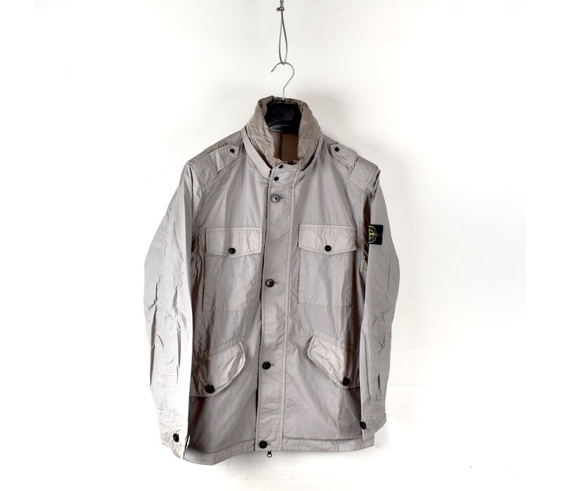 Stone Island grey naslan light watro field jacket L