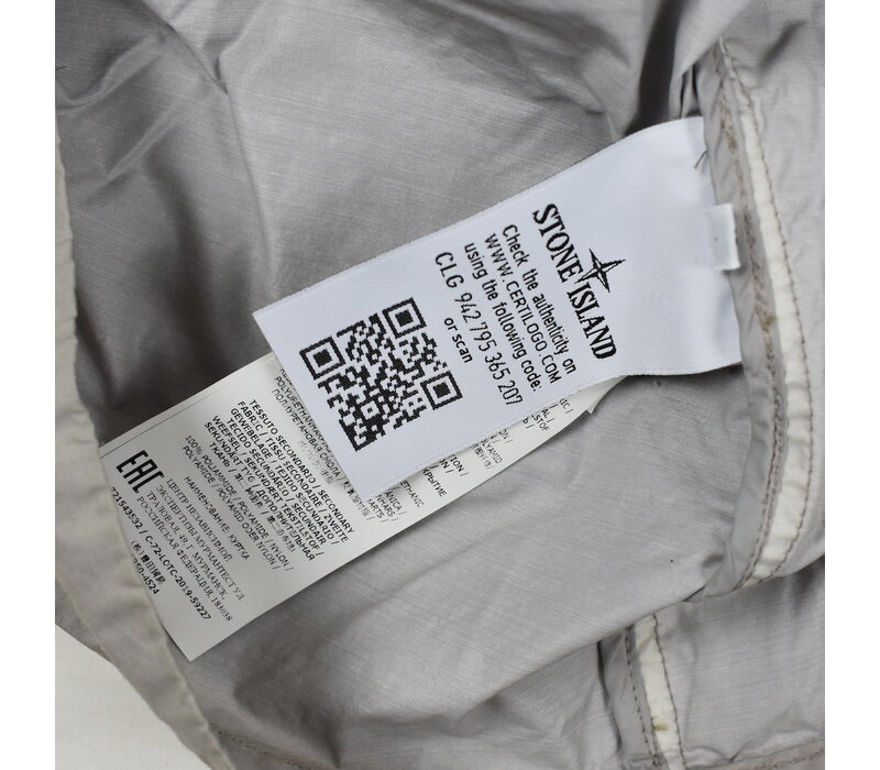 Stone Island grey naslan light watro field jacket L