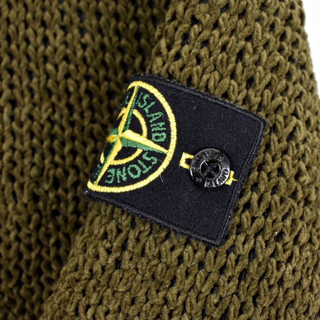 Stone Island brown felt lined presidents knit M - Archivio85 Stone Island brown felt lined presidents knit M - Archivio85