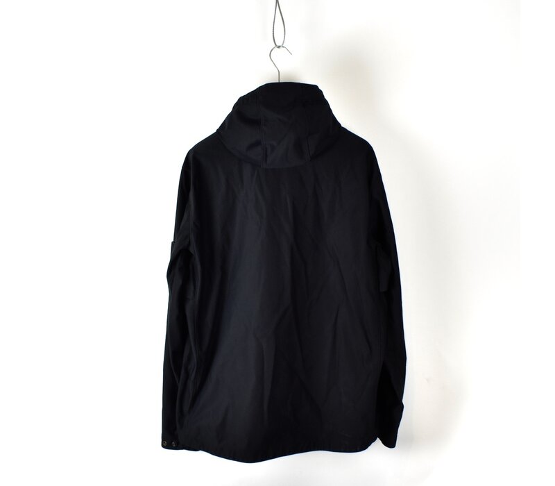 Stone Island black ghost piece nylon cotton 3l jacket L