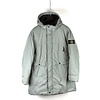 Stone Island Stone Island light green micro twill down parka XXXL