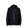 Stone Island Stone Island navy stretch nylon twill hooded jacket XXL