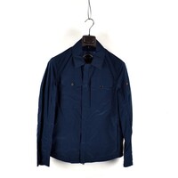 Paul & Shark high density microfiber overshirt jacket Navy