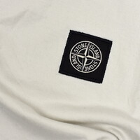 Stone Island beige patch program logo t-shirt XL