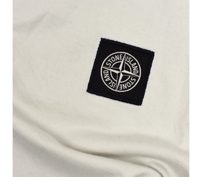 Stone Island beige patch program logo t-shirt XL