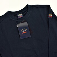 Paul & Shark heritage cotton crewneck sweatshirt Navy