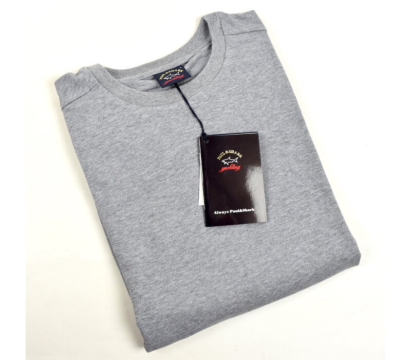 Paul & Shark heritage cotton crewneck sweatshirt Grey