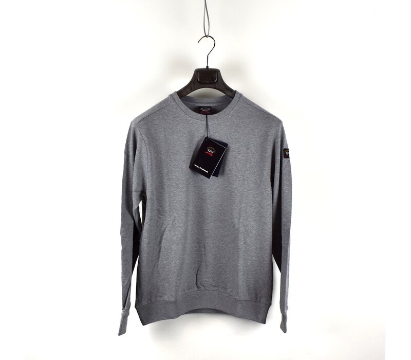 Paul & Shark heritage cotton crewneck sweatshirt Grey