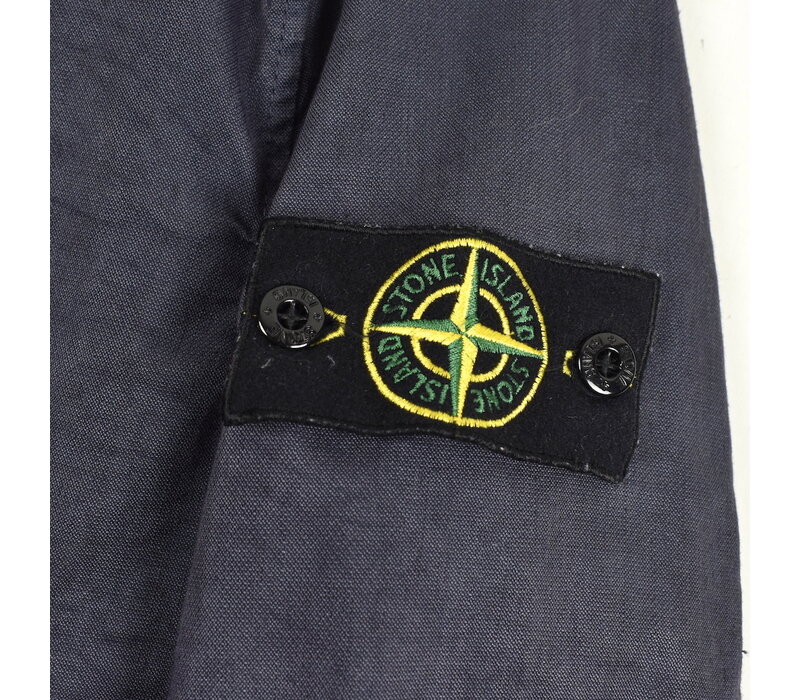 Stone Island grey linoflax shoulder short jacket M