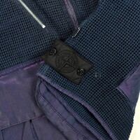 Stone Island shadow project purple tonic cotton mesh gilet M