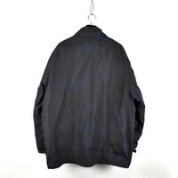 Massimo Osti Production navy black camo nylon ripstop field jacket 54