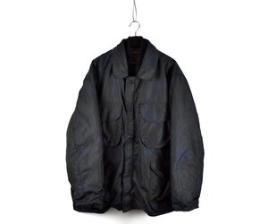Massimo Osti Production navy black camo nylon ripstop field jacket 54 -  Archivio85
