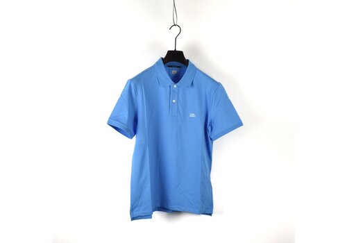 C.P. Company C.P. Company stretch piquet ss polo shirt Blue
