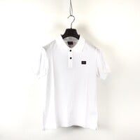 Paul & Shark cotton pique heritage badge polo shirt White