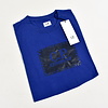 C.P. Company C.P. Company jersey 30/1 label print crew t-shirt Blue Quartz