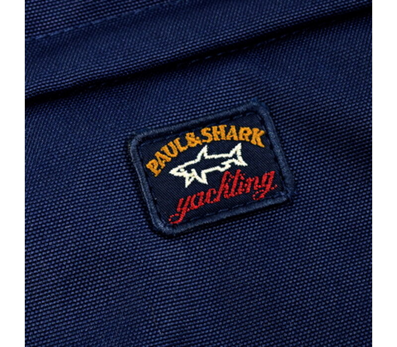 Paul & Shark heritage logo crossbody bag Navy