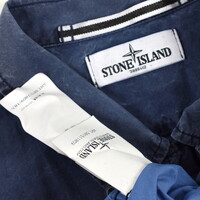 Stone Island navy tinto old cotton overshirt jacket XL