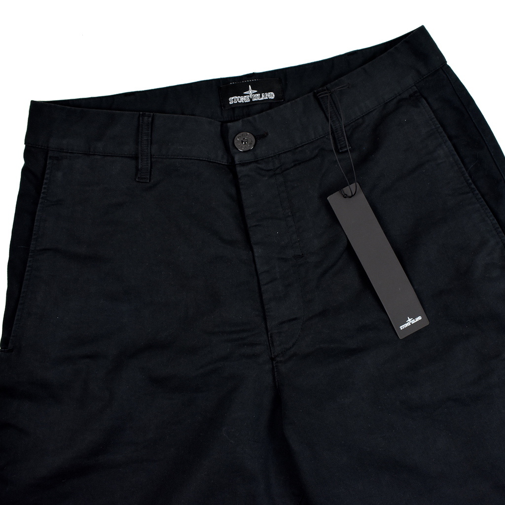 Stone Island shadow project black satin weave straight leg Stone Island shadow project black satin weave straight leg