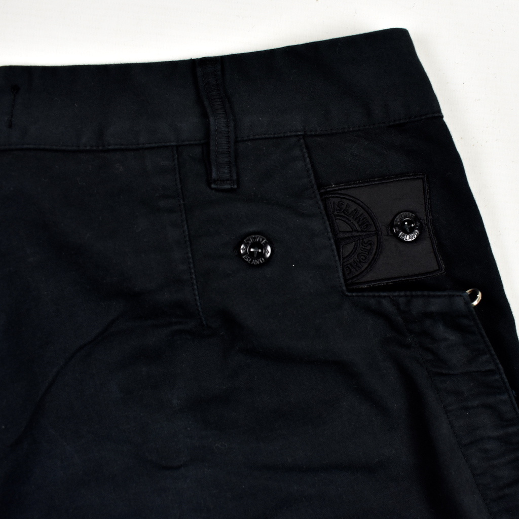 Stone Island shadow project black satin weave straight leg Stone Island shadow project black satin weave straight leg