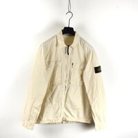 Stone Island beige tinto old cotton overshirt jacket L