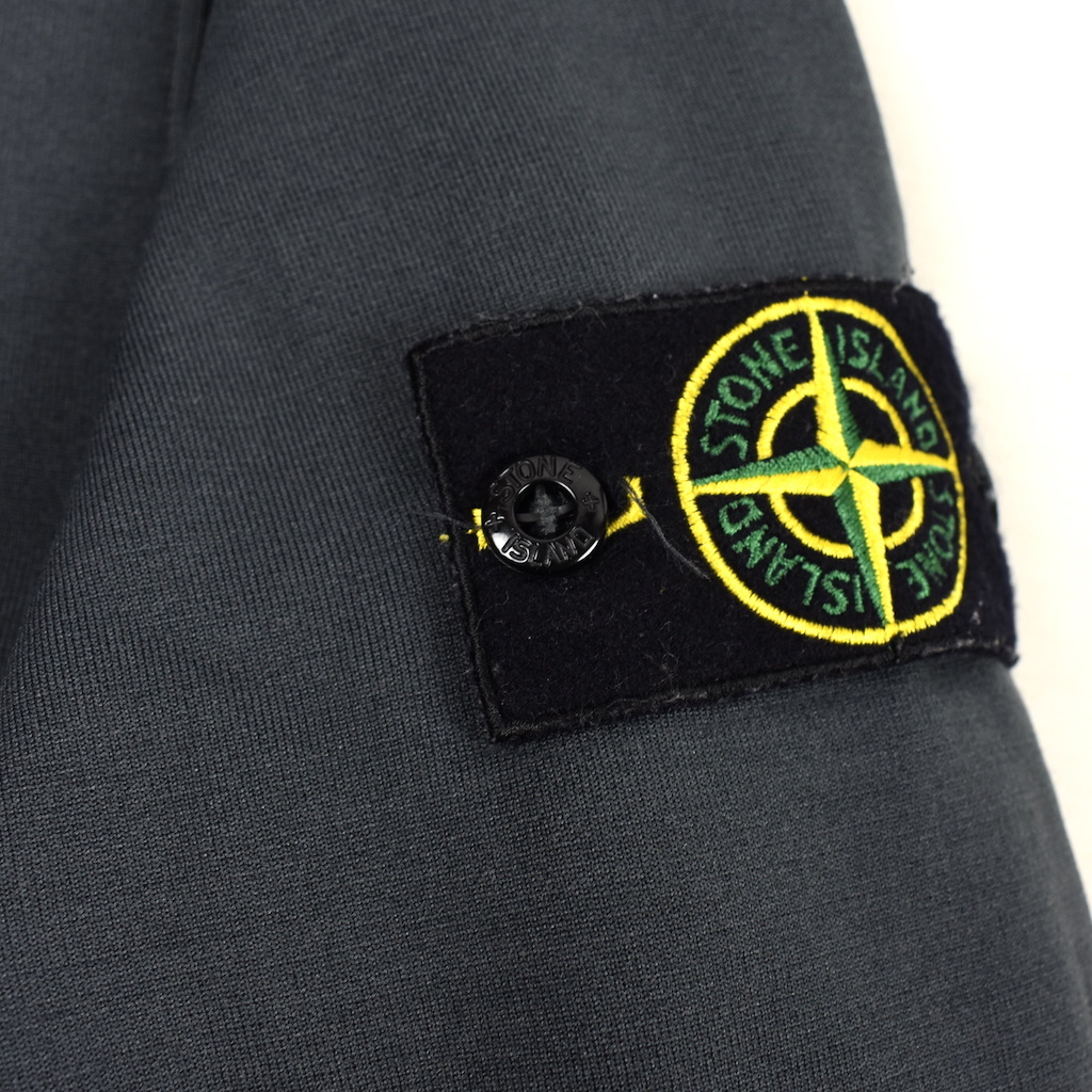 Stone island badge crew sweatshirt deals