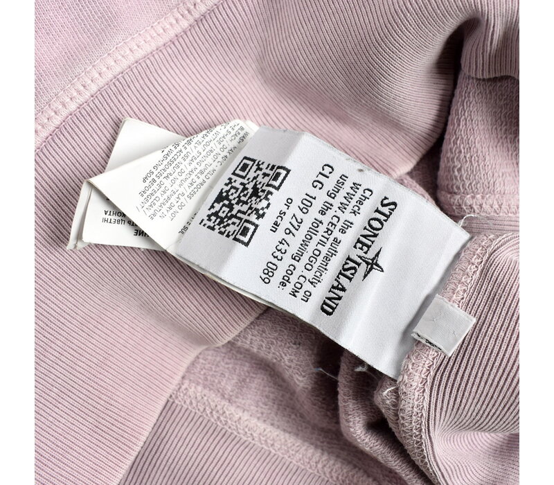 Stone Island pink cotton crew neck knit L