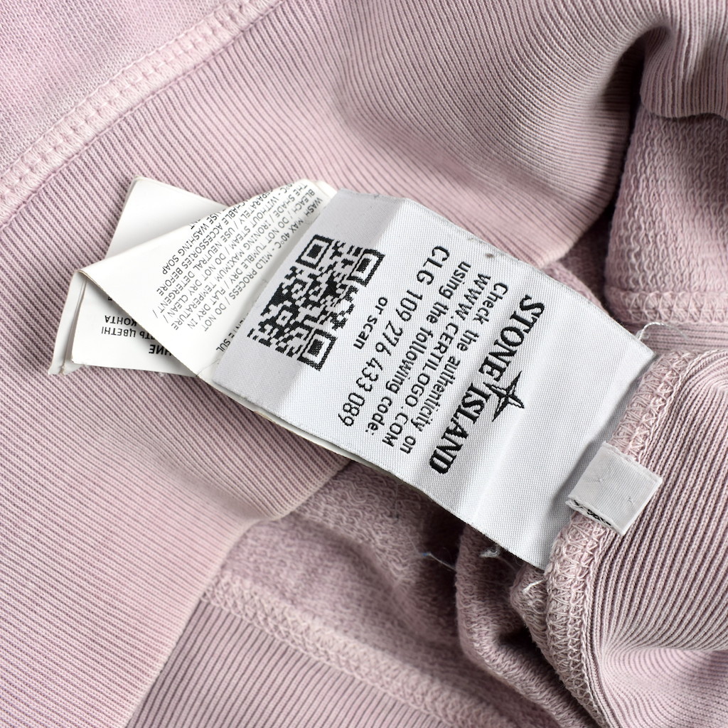 Stone Island pink cotton crew neck knit L - Archivio85 Stone Island pink cotton crew neck knit L - Archivio85