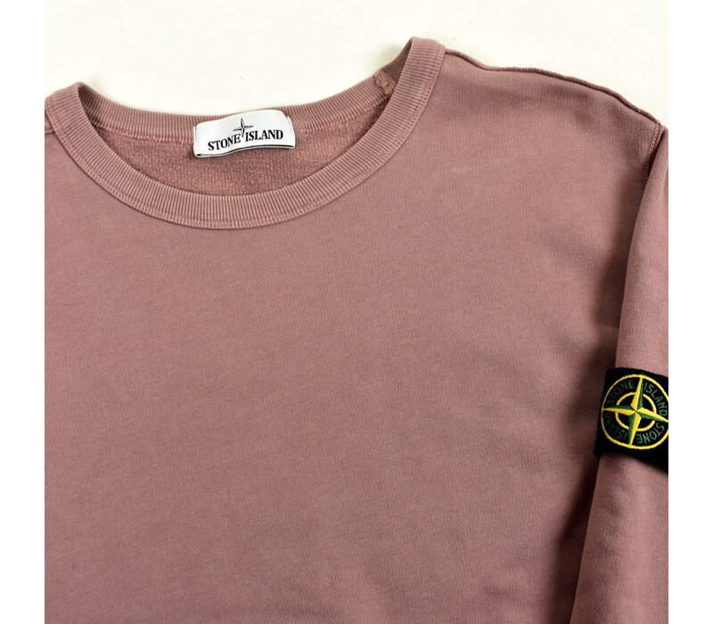Stone Island pink cotton crew neck knit XL