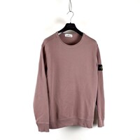 Stone Island pink cotton crew neck knit XL