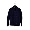 Stone Island Stone Island navy double breasted wool knit M