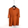 Stone Island Stone Island orange patch program slub cotton jersey oversized short sleeve t-shirt XL