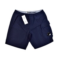 C.P. Company chrome nylon lens pocket cargo short Total eclipse navy