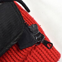 Stone Island red wool detachable liner presidents knit M