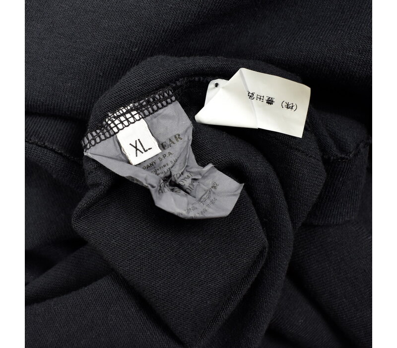 Stone Island navy 20 anni embroidered 83-03 compass logo sweatshirt XL