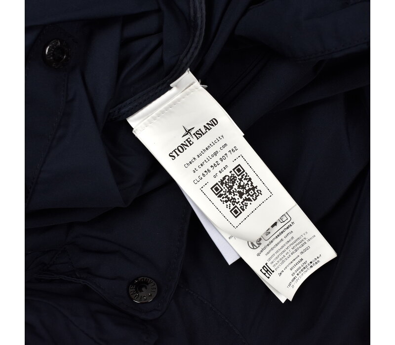 Stone Island navy micro twill jacket XXXL
