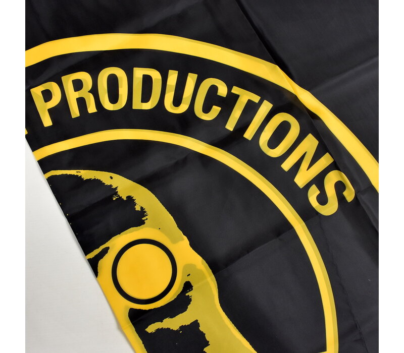 Three Stroke Productions x MU Archive cheeky boy flag Black