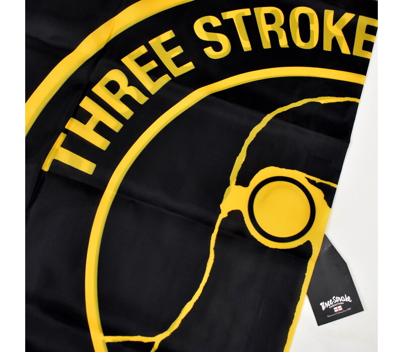 Three Stroke Productions x MU Archive cheeky boy flag Black