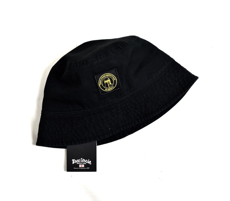 Three Stroke Productions x MU Archive bucket hat Black