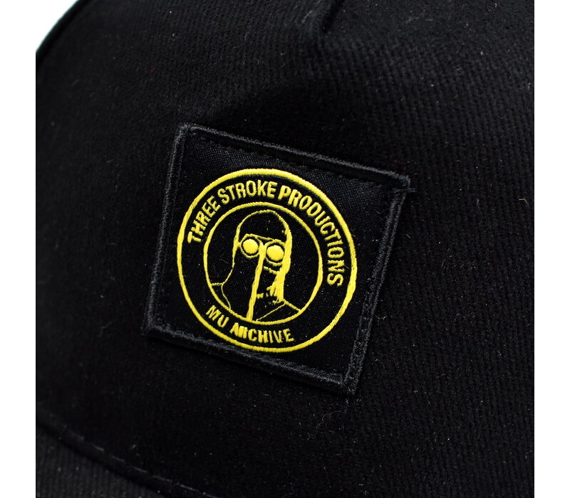 Three Stroke Productions x MU Archive baseball cap Black