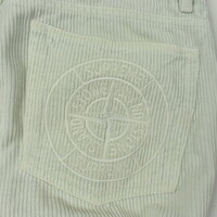 Stone Island X Supreme white cotton corduroy 500 frost pants 30