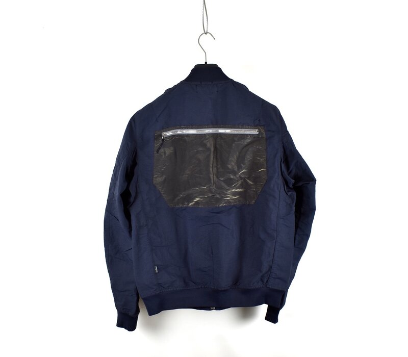 Stone Island shadow project navy naslan bomber jacket M