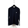 Stone Island Stone Island navy cotton fleece patch program crew neck sweatshirt XL