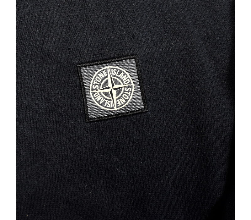 Stone Island navy cotton fleece patch program crew neck sweatshirt XL