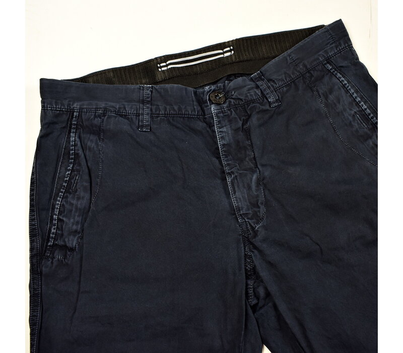 Stone Island navy t.co old sl spell-out logo chino pants 30