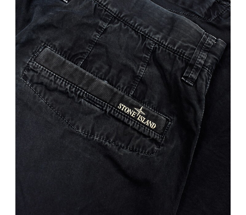 Stone Island navy t.co old sl spell-out logo chino pants 30