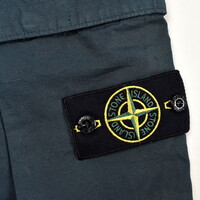 Stone Island navy cotton re cargo trousers 32