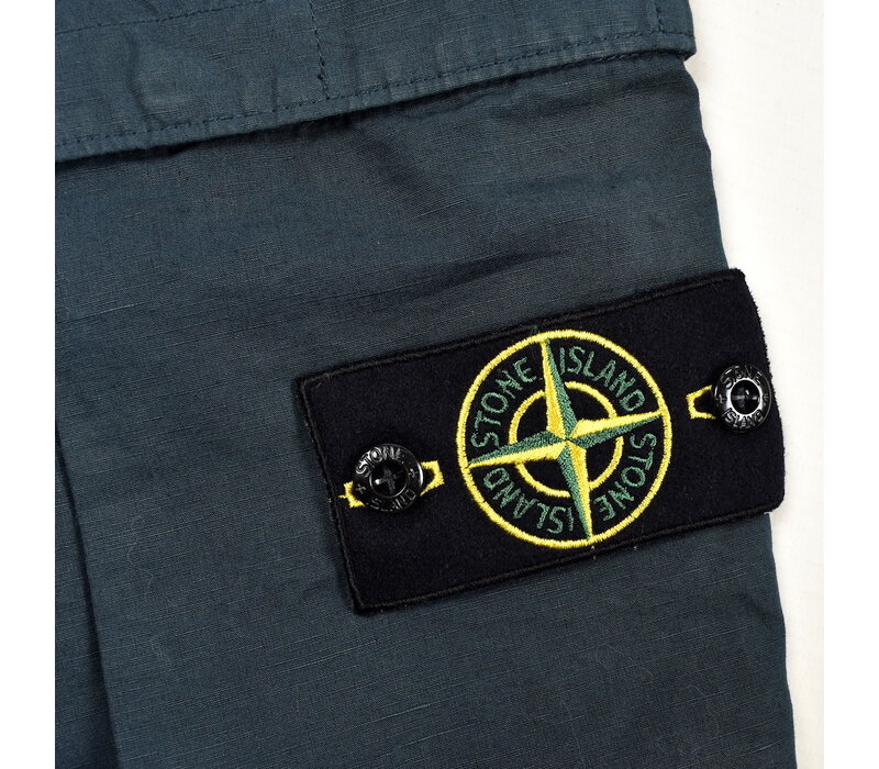 Stone Island navy cotton re cargo trousers 32